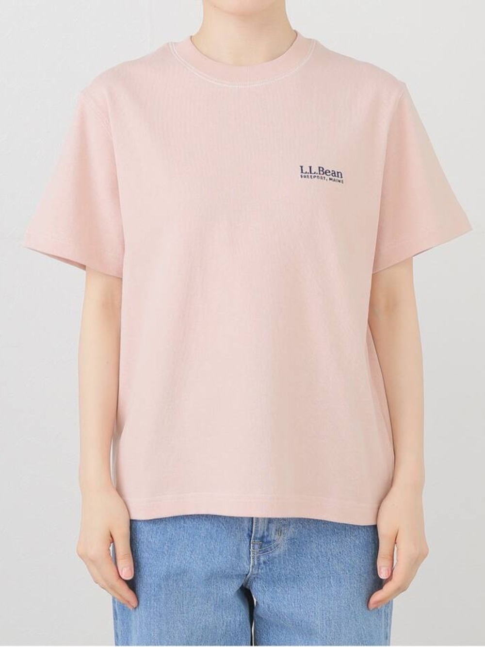 L.L. Bean Japan Edition Union pink tshirt large women’s cotton